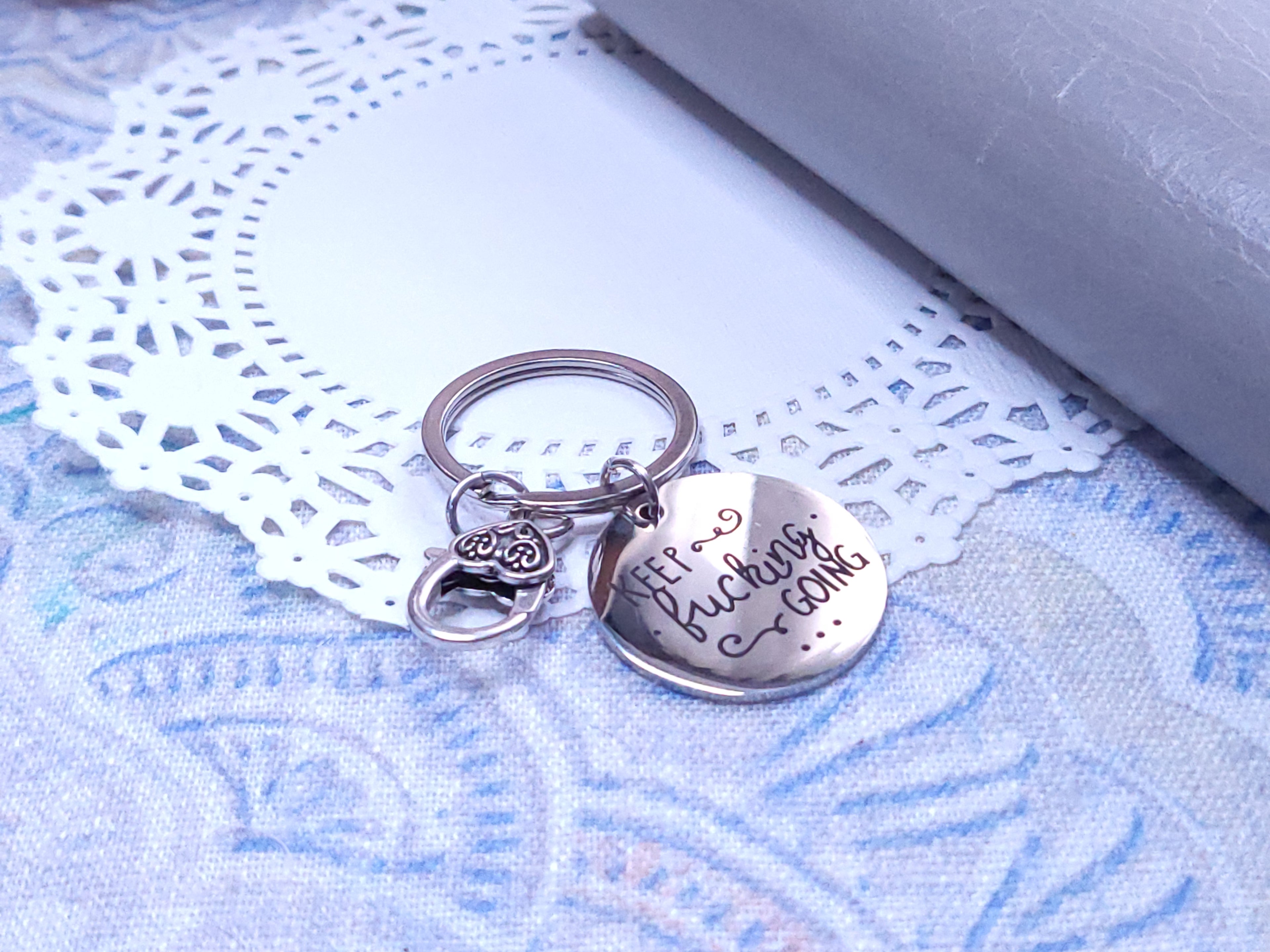 Keychain - Keep F'n Going!