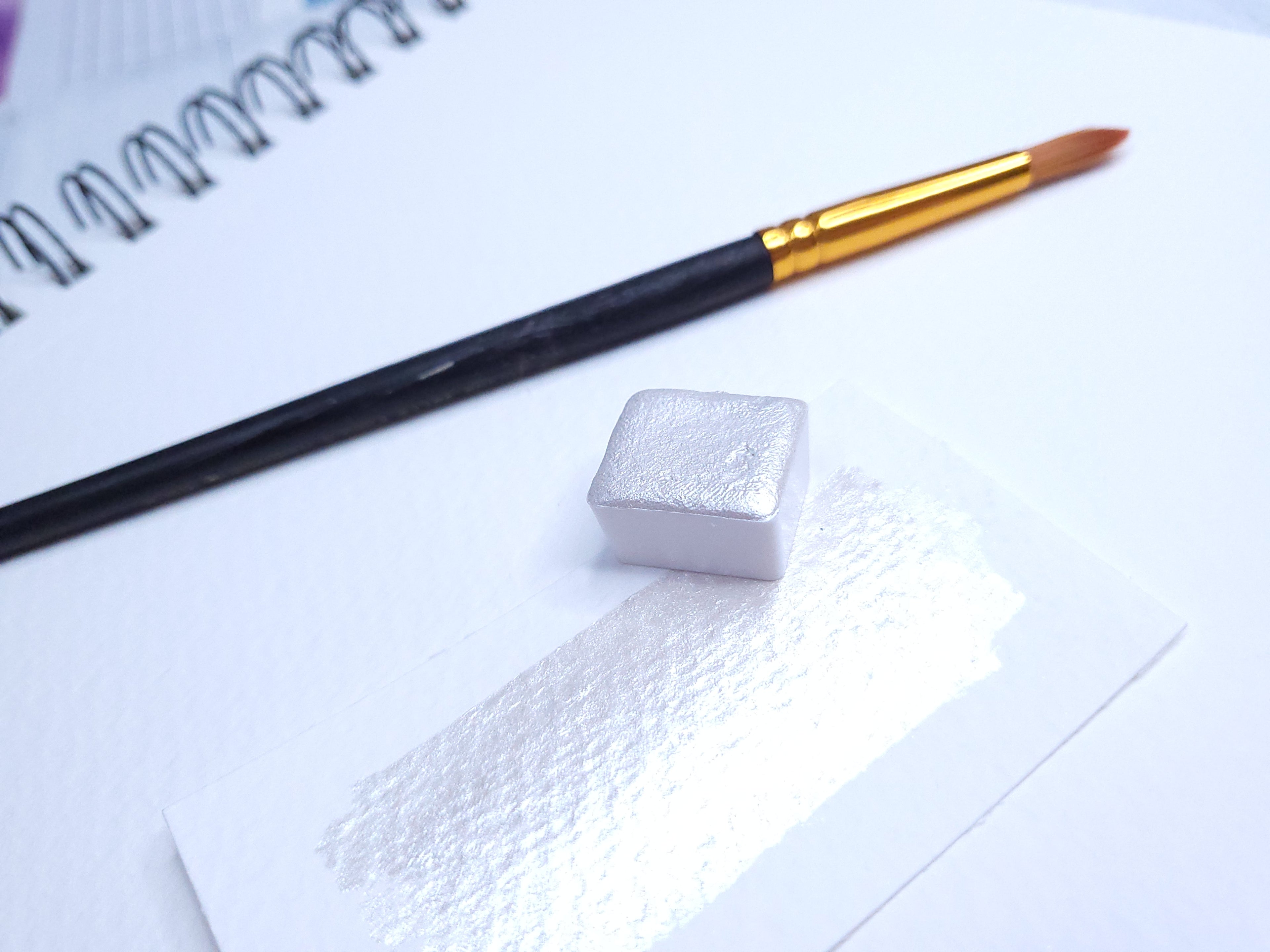 Watercolor Half Pan - Snow Drift