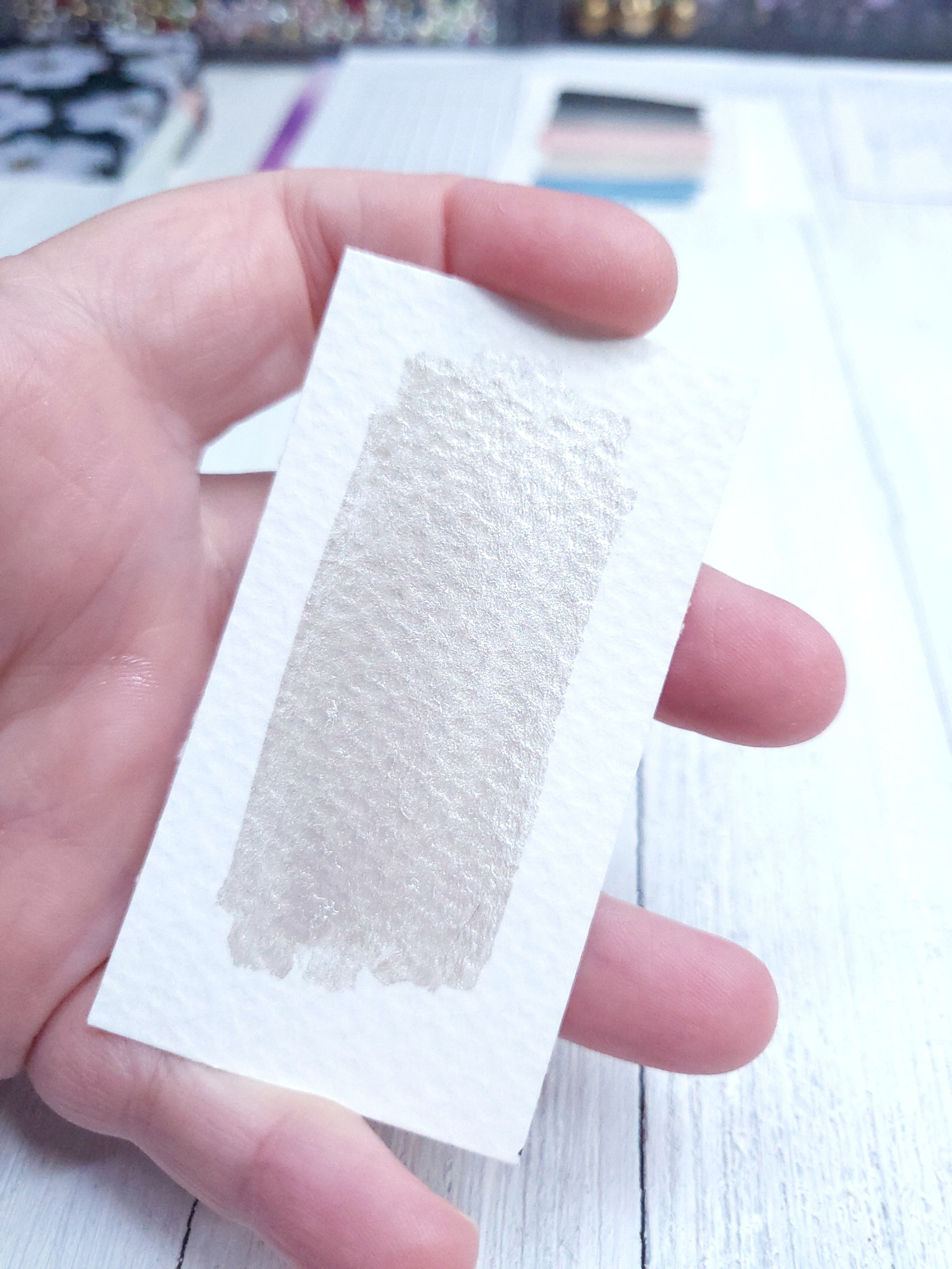 Watercolor Half Pan - Snow Drift