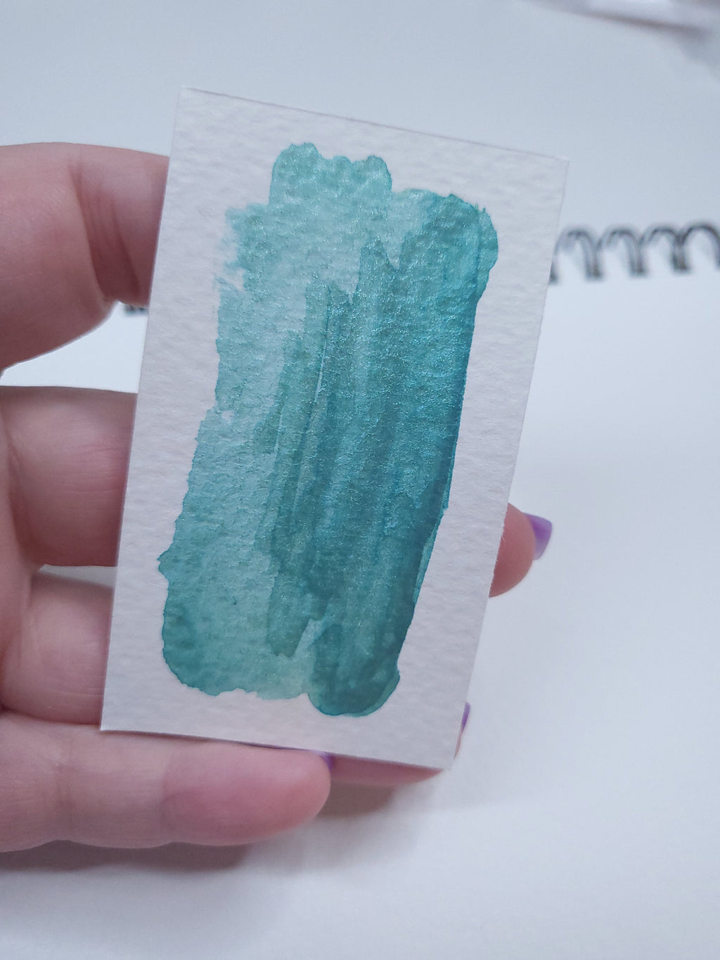 Watercolor Half Pan - Sea Shimmer