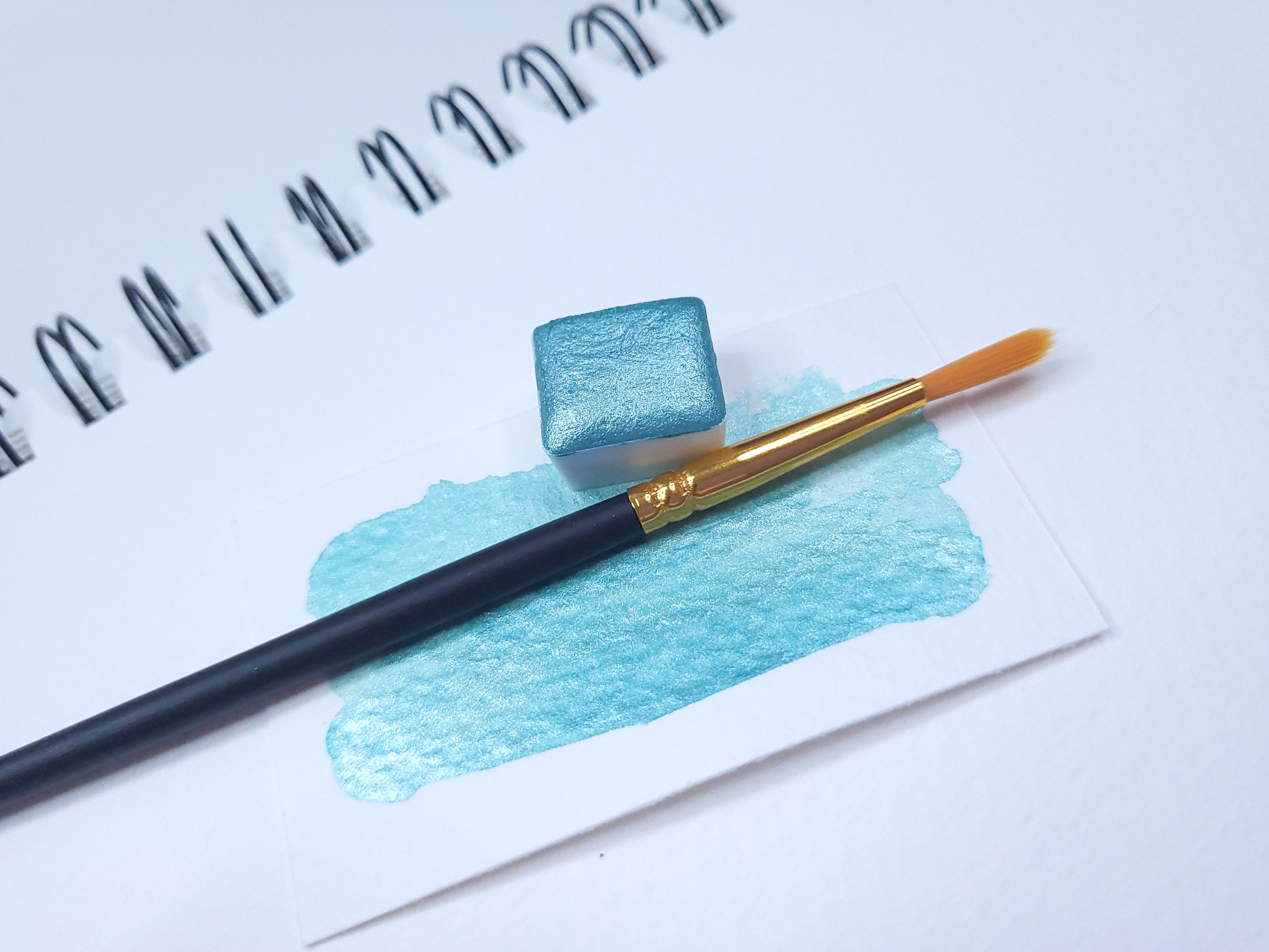 Watercolor Half Pan - Sea Shimmer