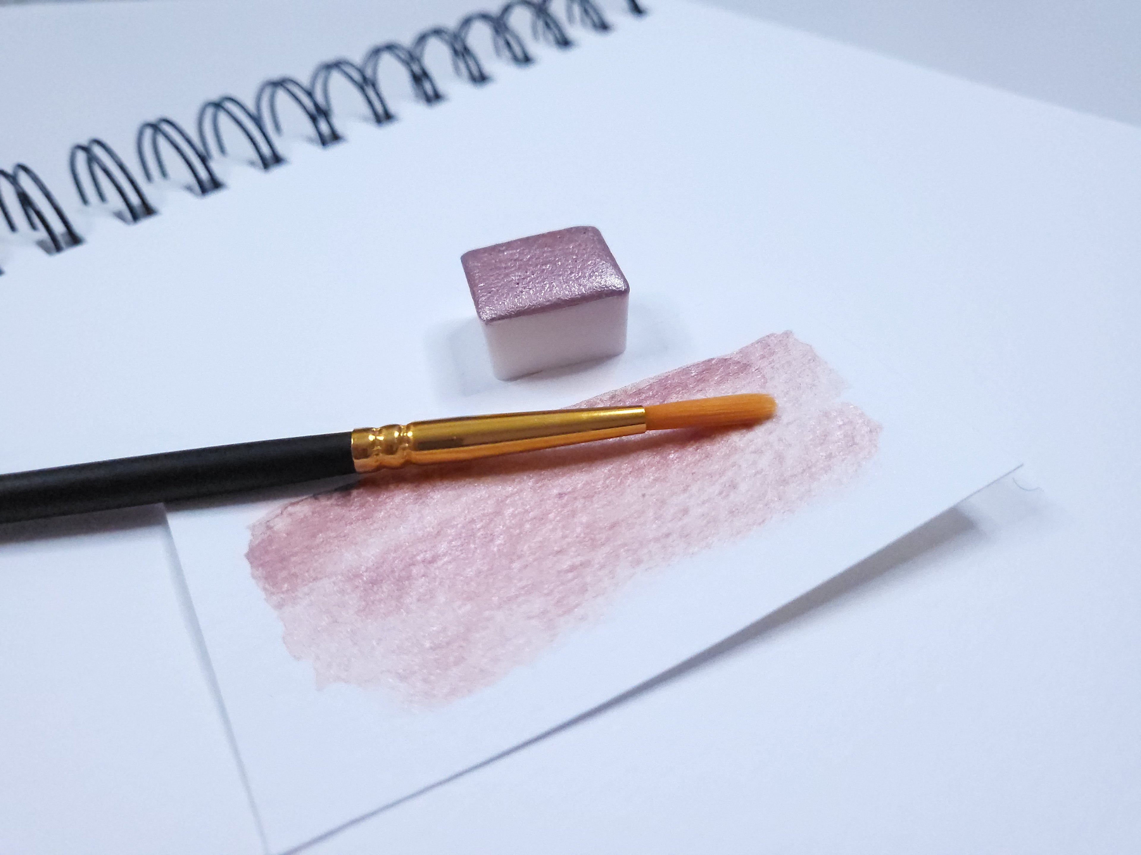 Watercolor Half Pan - Berry Spice