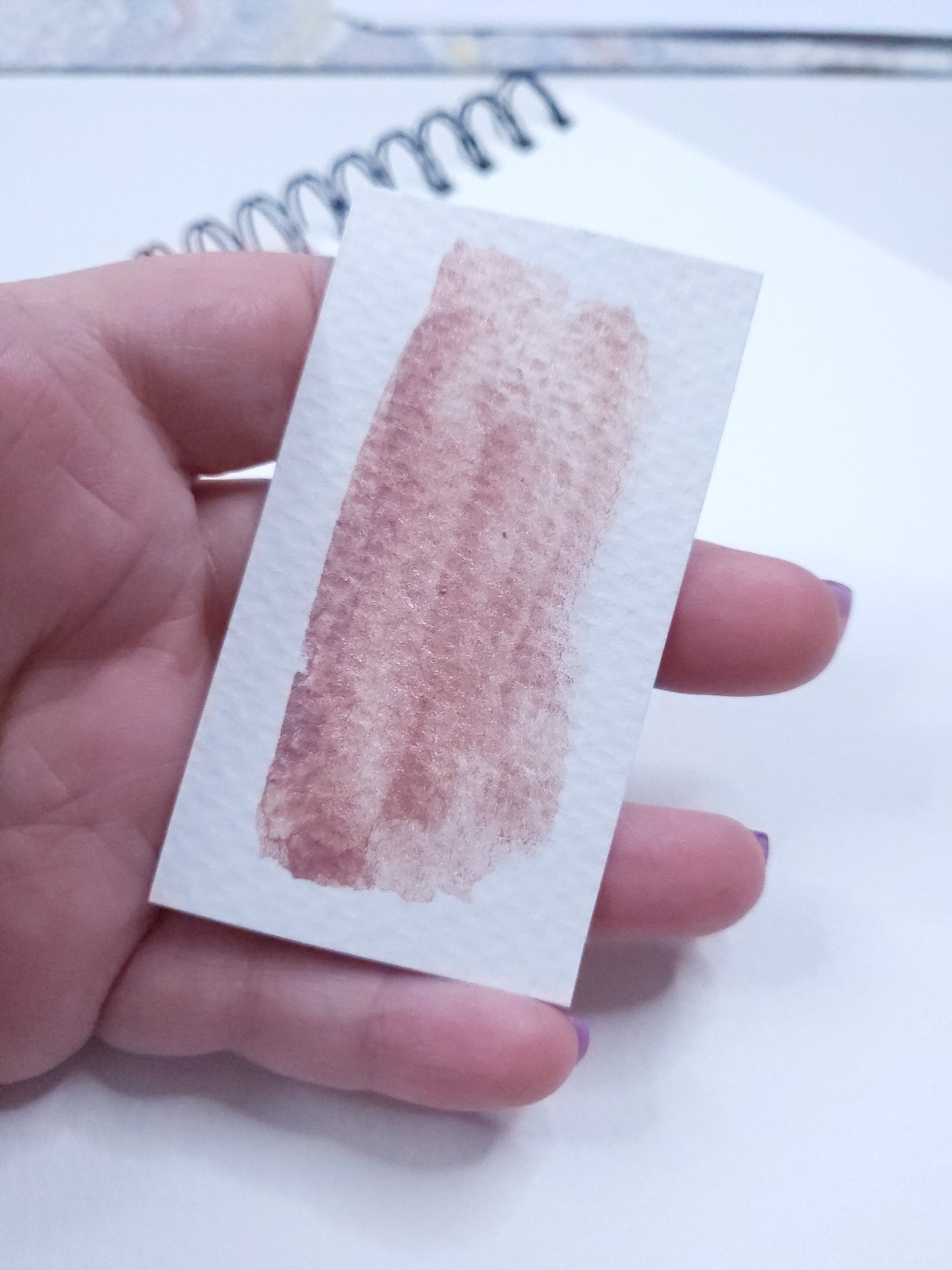 Watercolor Half Pan - Berry Spice