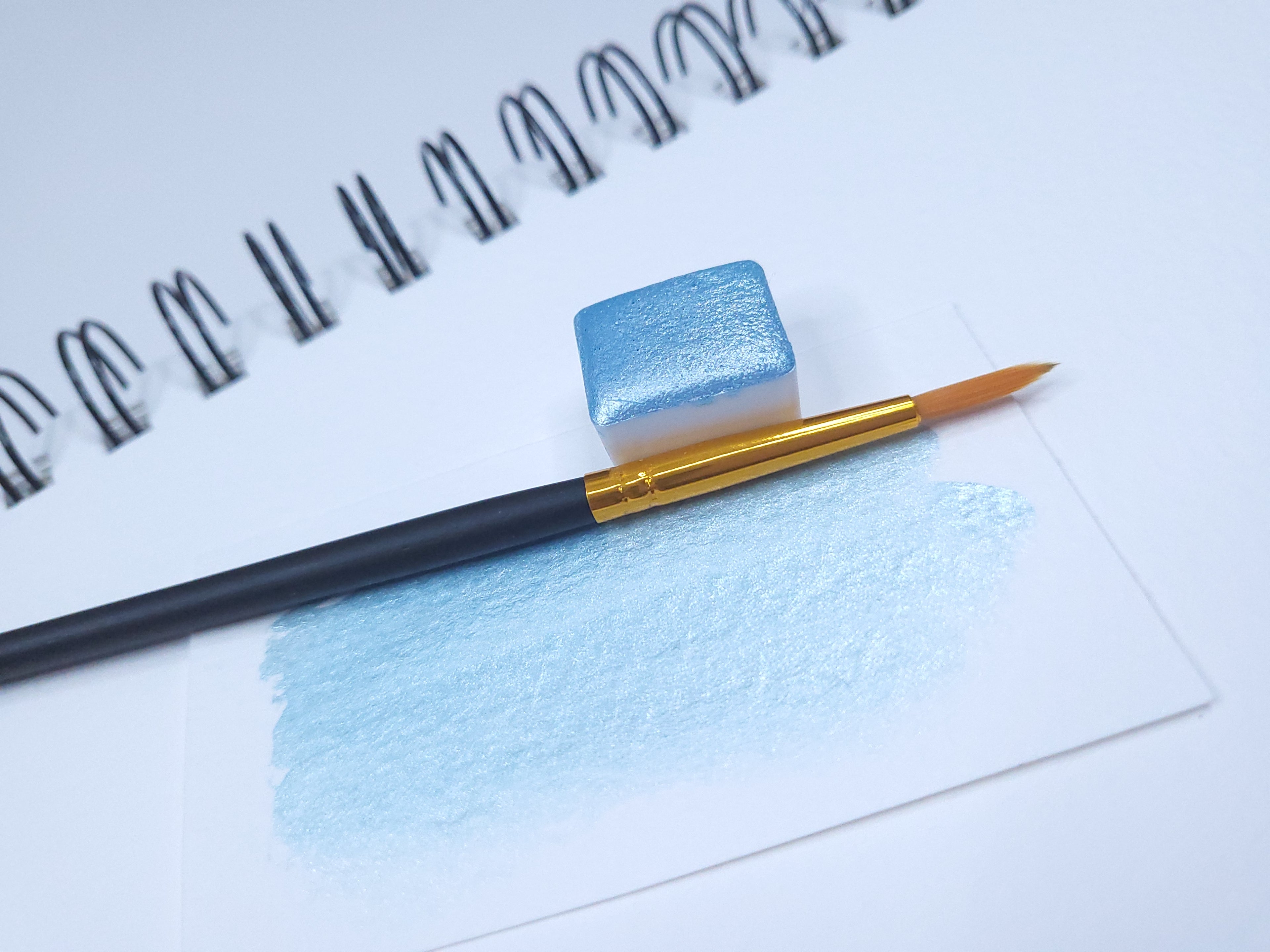 Watercolor Half Pan - Sky Shimmer