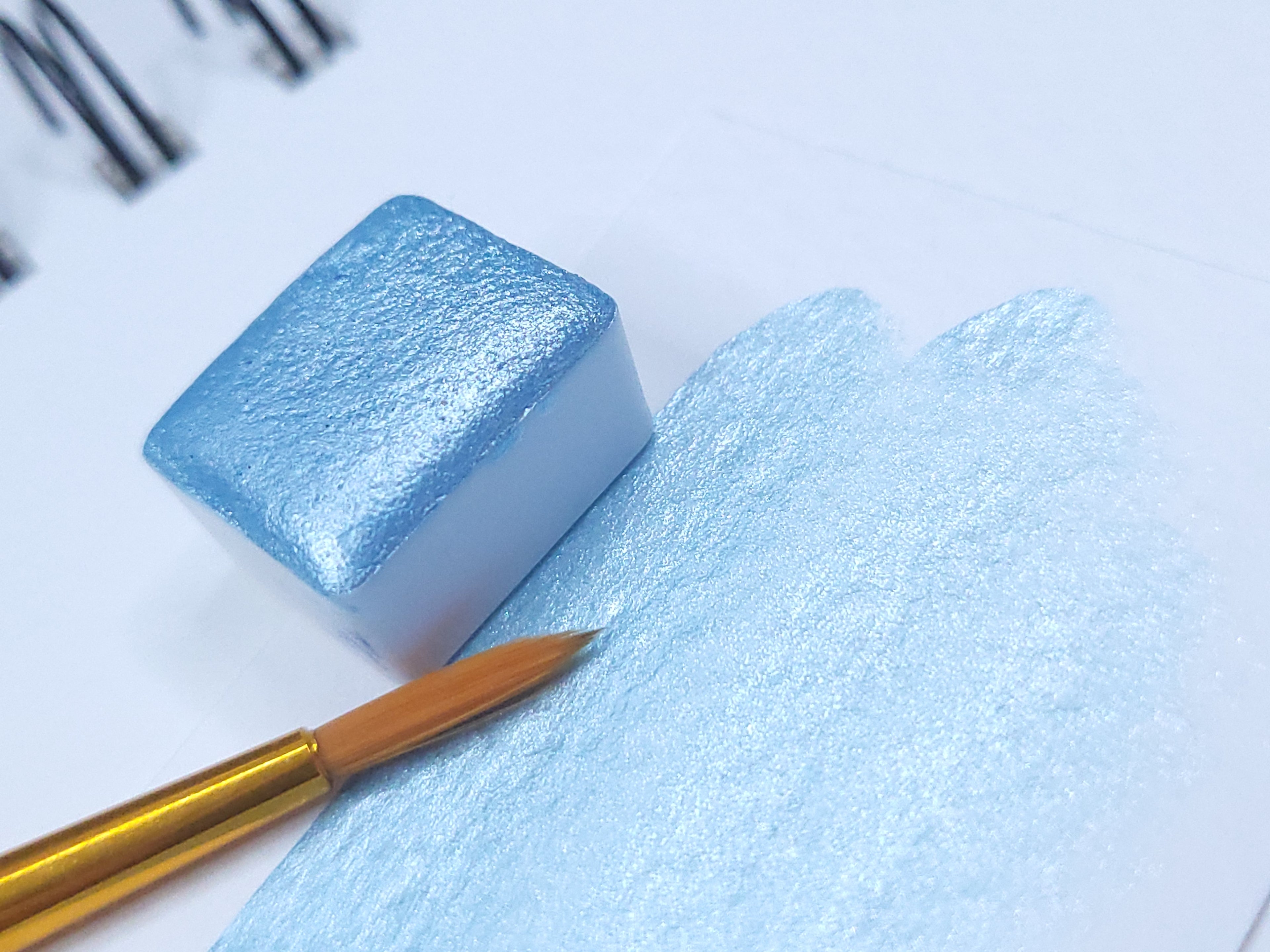 Watercolor Half Pan - Sky Shimmer