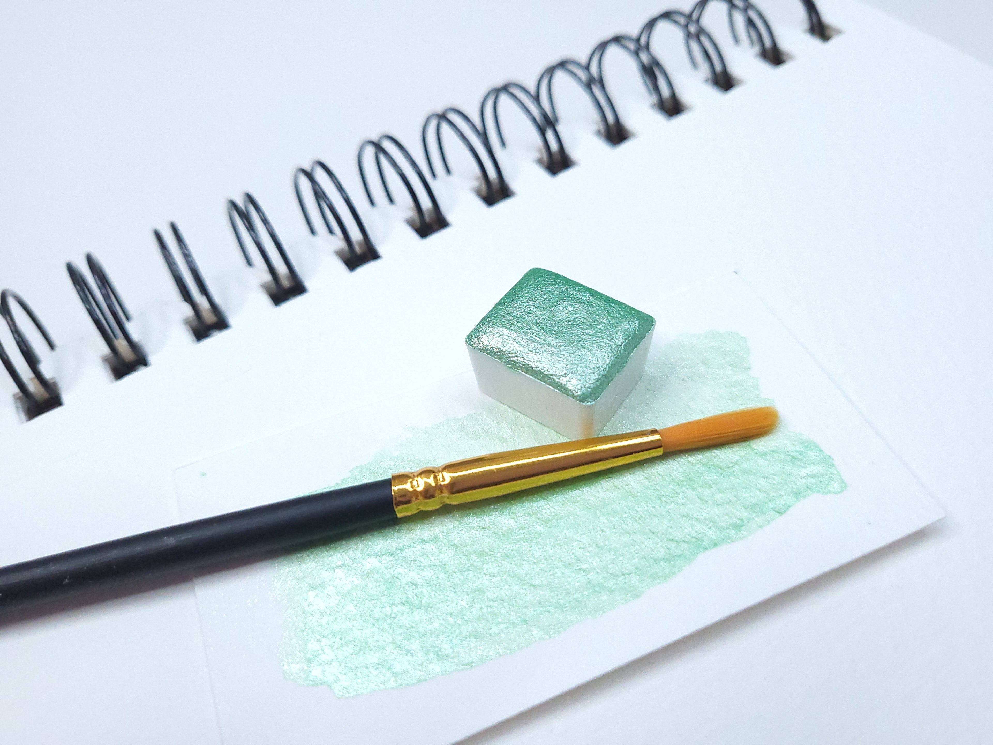 Watercolor Half Pan - Mint Frost