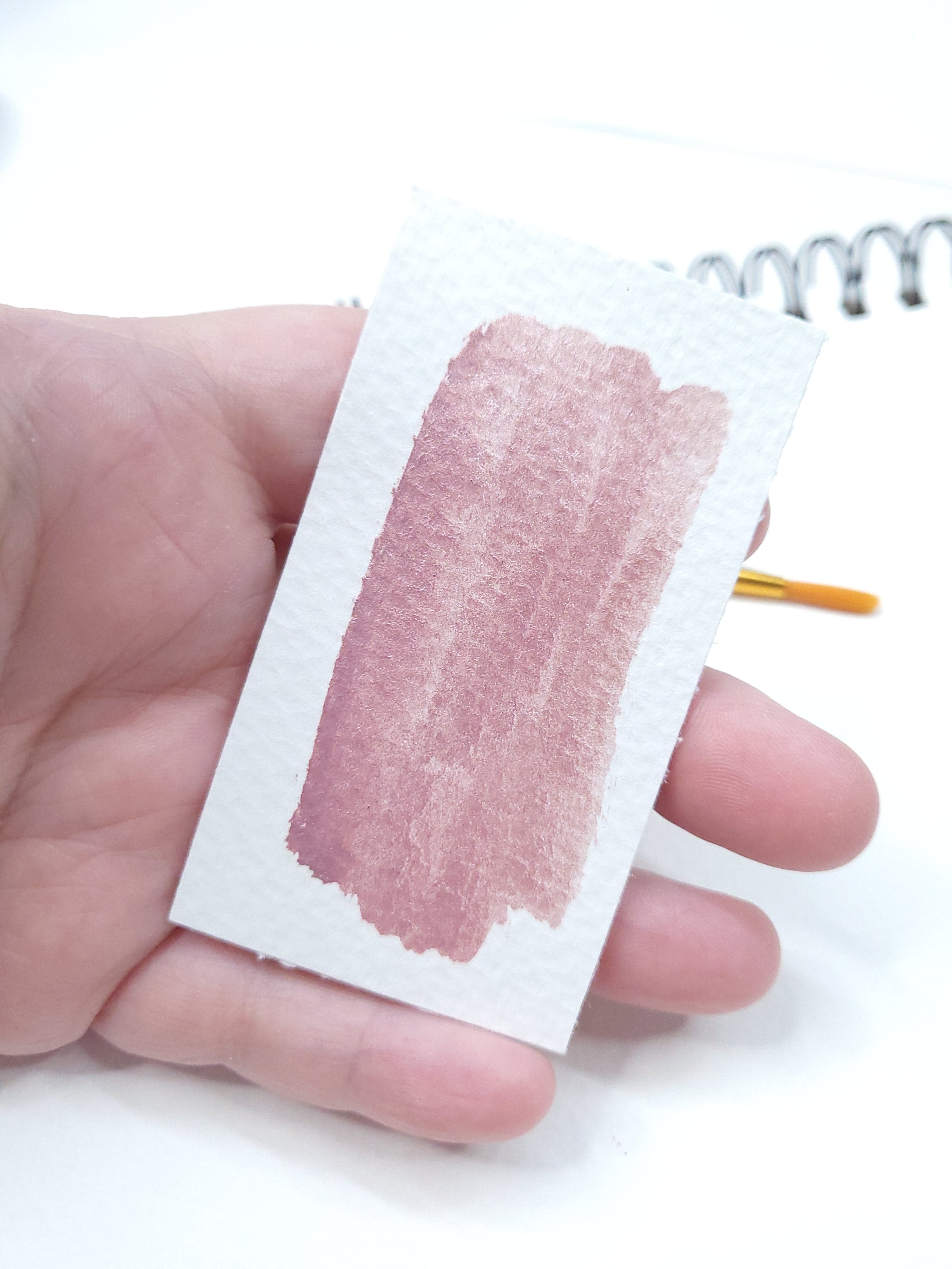 Watercolor Half Pan - Pink Frost