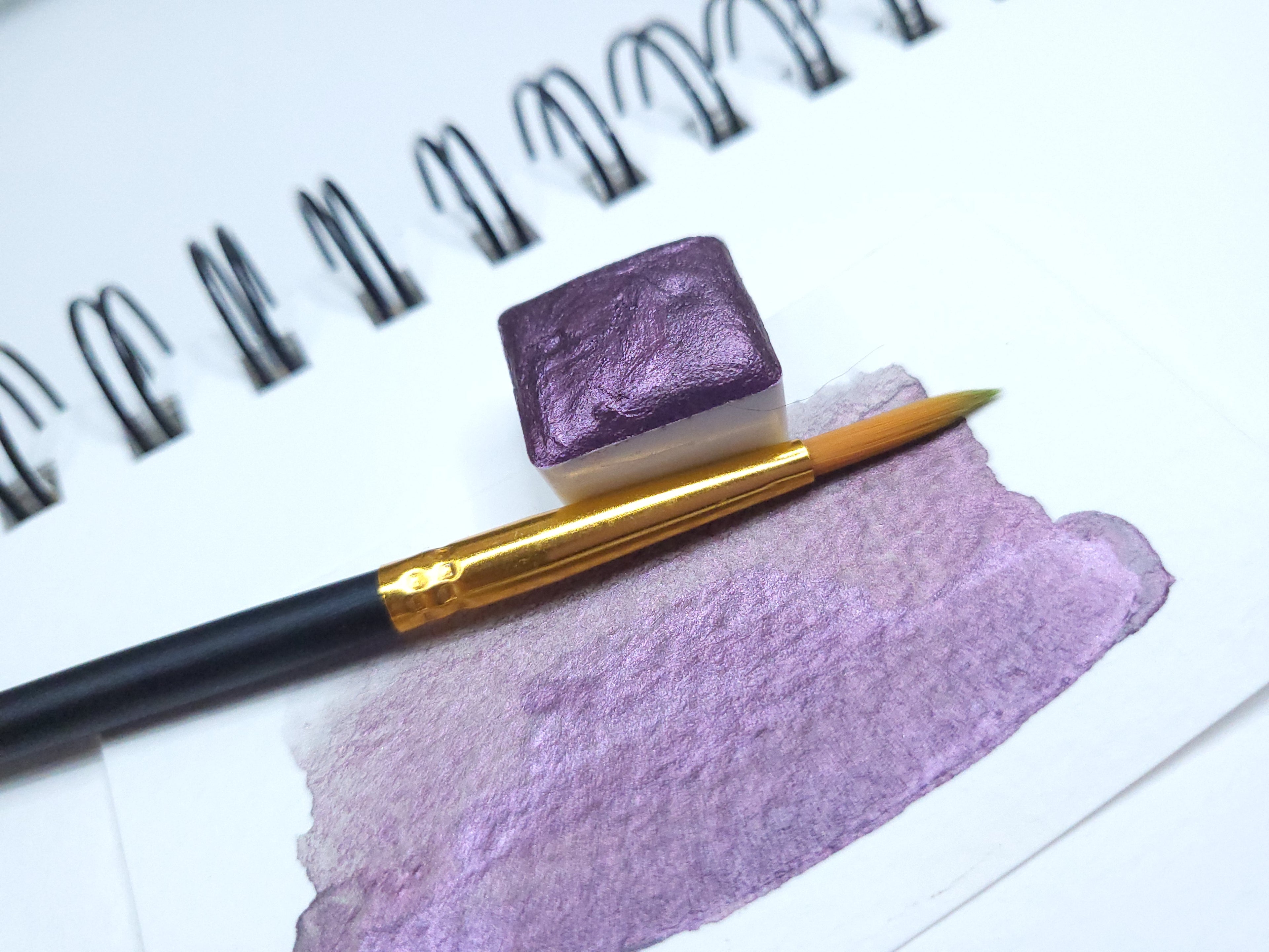 Watercolor Half Pan - Plum