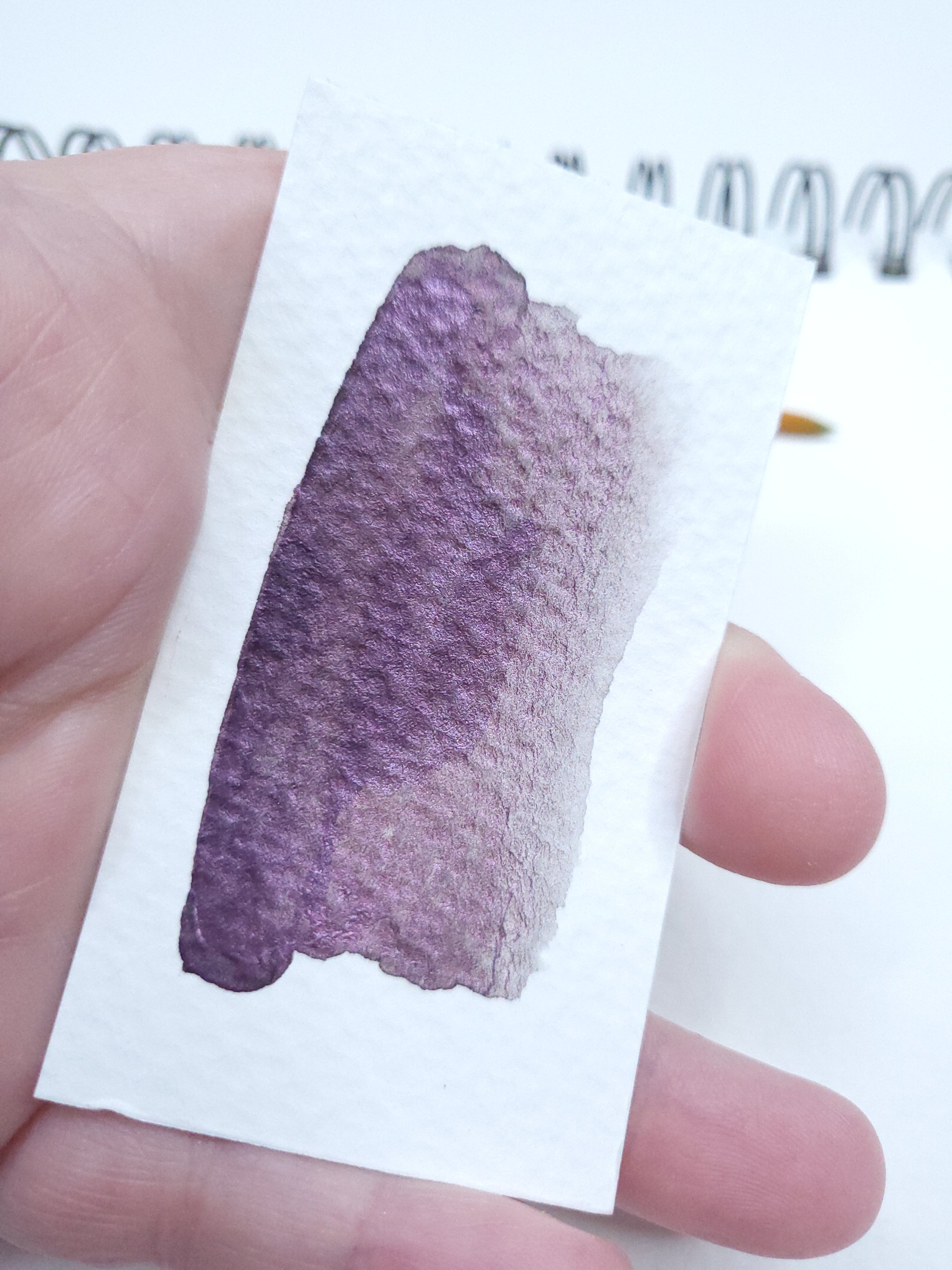 Watercolor Half Pan - Plum