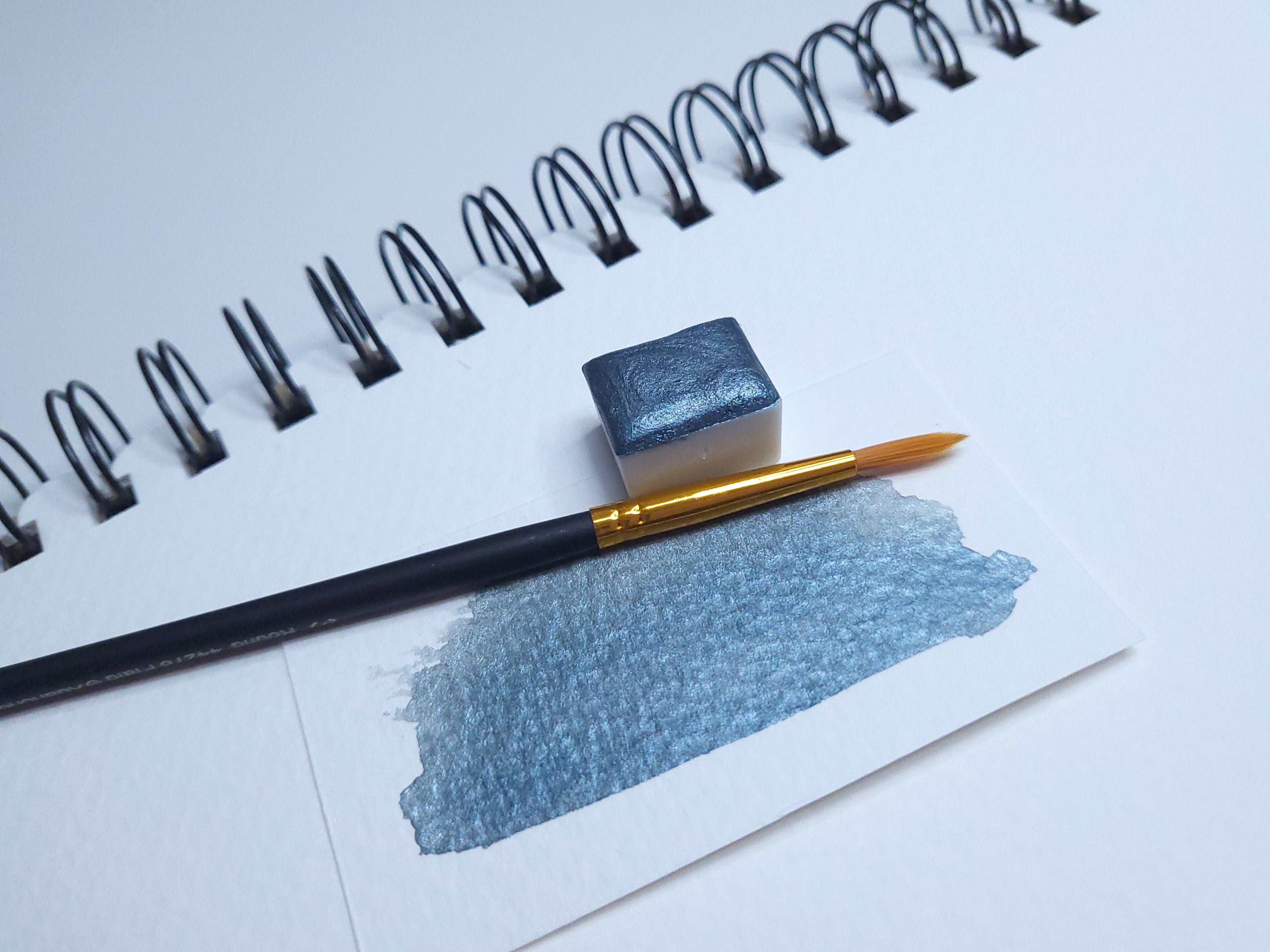 Watercolor Half Pan - Slate