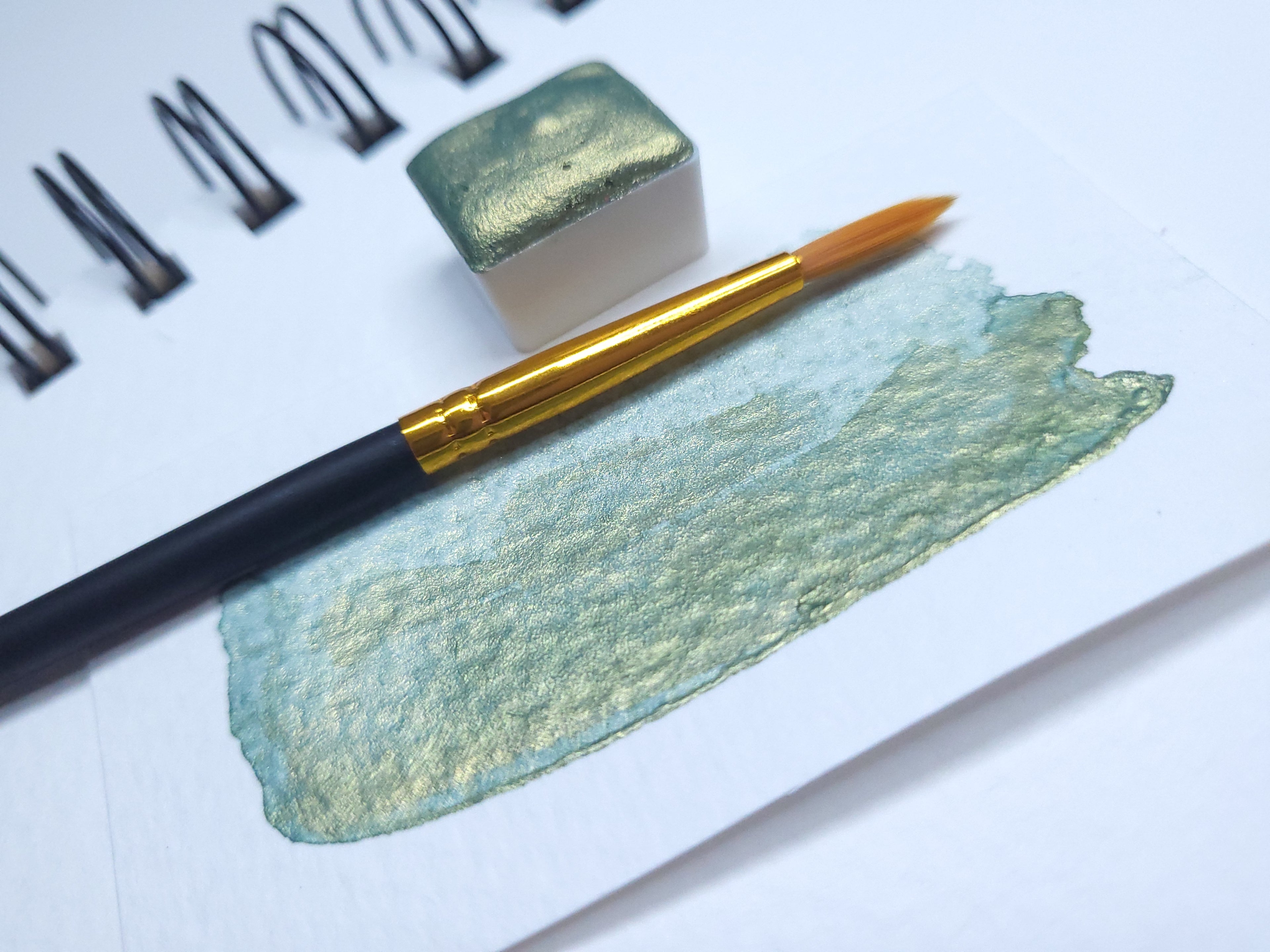 Watercolor Half Pan - Swamp