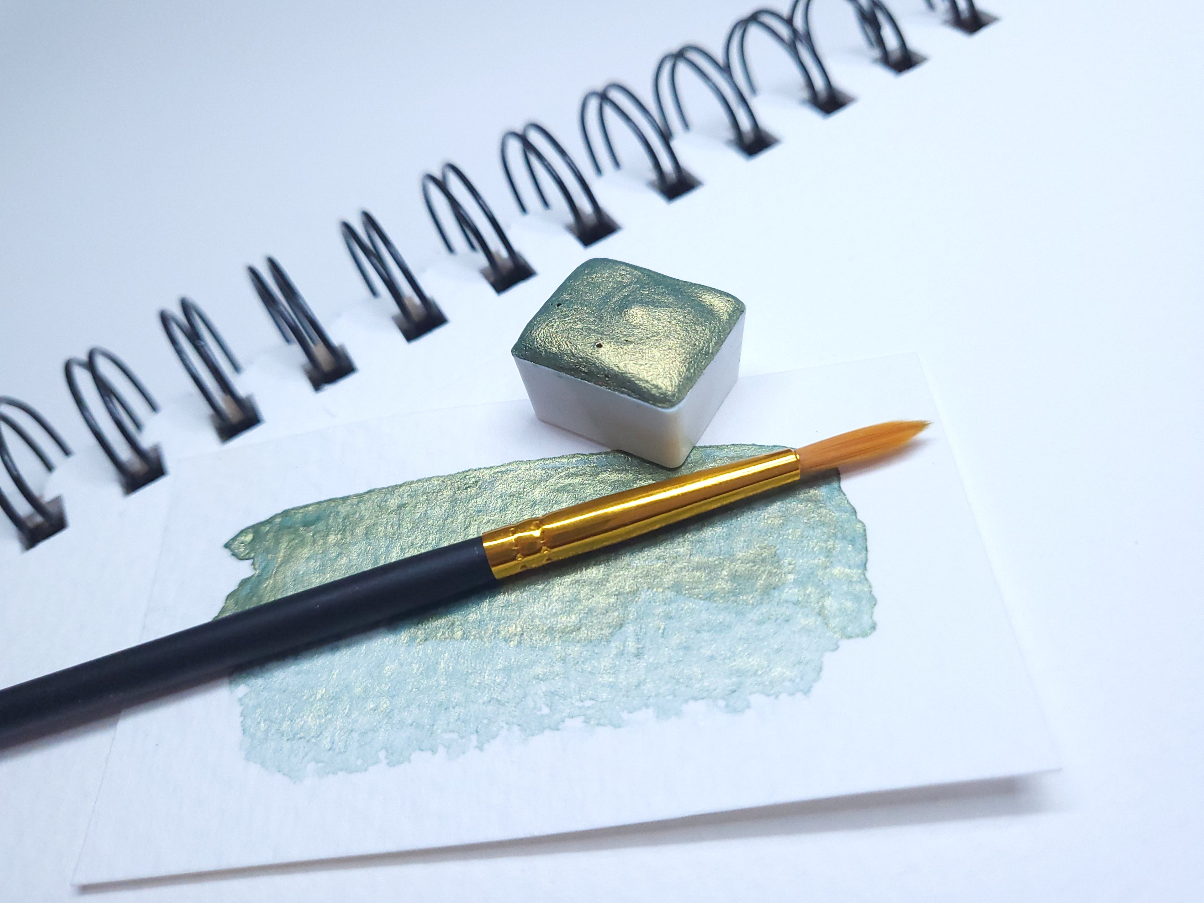 Watercolor Half Pan - Swamp