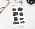 Half Sheet Planner Stickers - Deco Frames